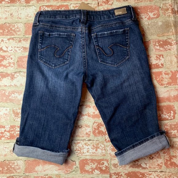 REFUGE Junior/Misses Denim Capri Pants 9 - Picture 2 of 4